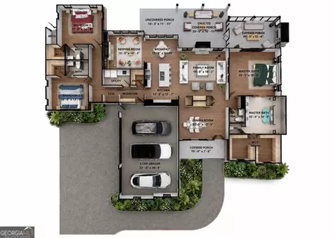 Floorplan - 679 Club Dr, Commerce, GA 30530 photo 1 of 1