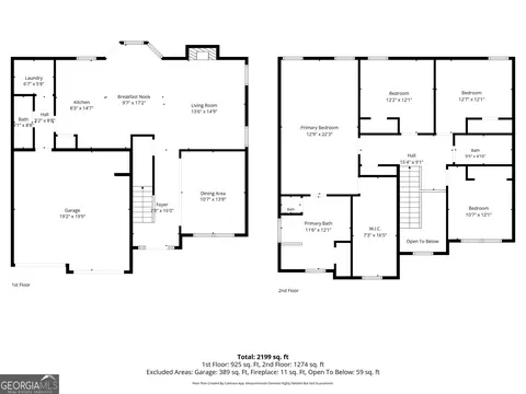 Floorplan - 7538 Bowhead Ct, Fairburn, GA 30213 photo 3 of 3