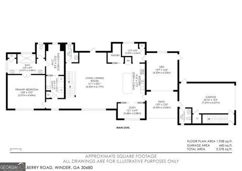 Floorplan - 683 Mulberry Rd, Winder, GA 30680 photo 3 of 4