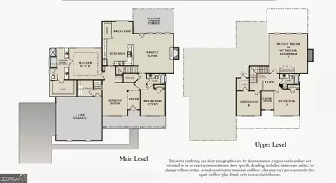 Floorplan - LOT 57 Commanche Circle #57, Williamson, GA 30292 photo 2 of 2