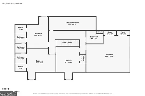 Floorplan - 337 Elder Dr, Jefferson, GA 30549 photo 2 of 2