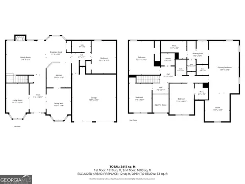 Floorplan - 13199 Greywolf Ln, Covington, GA 30014 photo 1 of 1