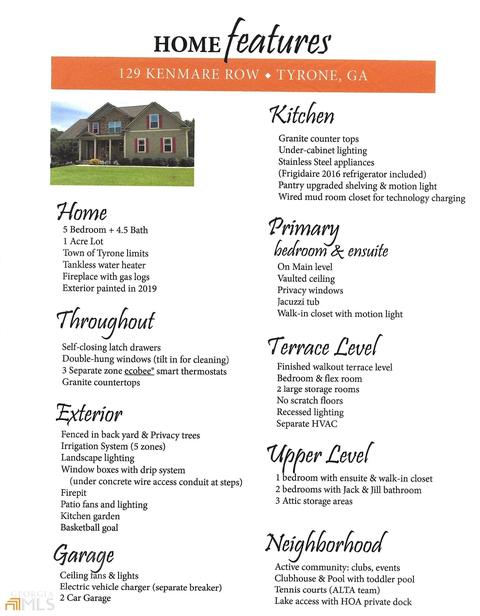 129 Kenmare Row, Tyrone, GA 30290 photo 8