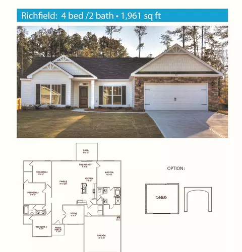 431 Old Whitaker Way #LOT 135A, Statesboro, GA 30461