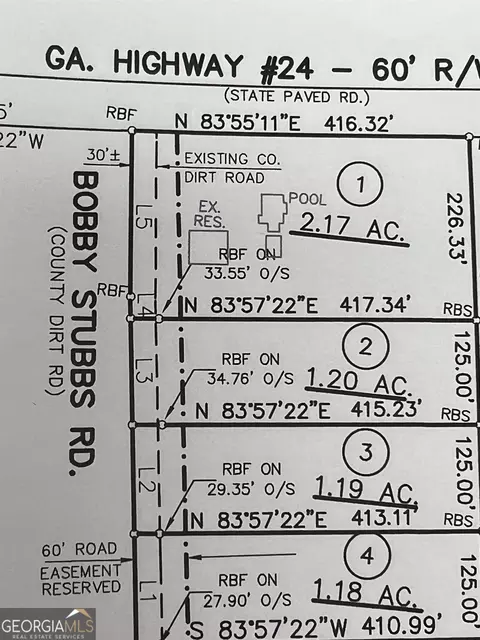 206 B Stubbs Rd #LOT 2, Statesboro, GA 30461