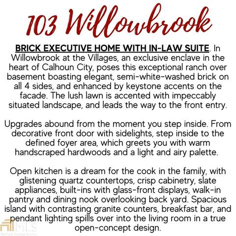 103 Willowbrook Dr, Calhoun, GA 30701 photo 13