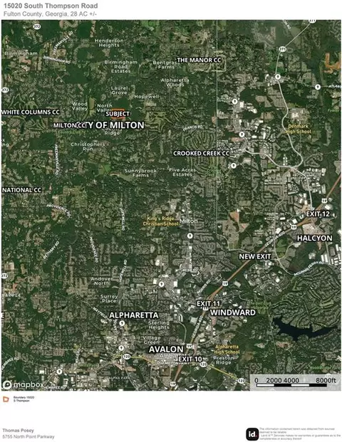 15020 S Thompson Rd, Milton, GA 30004