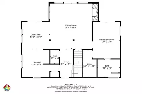 Floorplan - 267 Cold Stream Trl, Jasper, GA 30143 photo 1 of 4