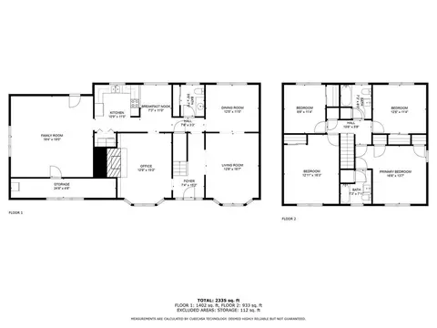 Floorplan - 1890 Gainsborough Dr, Chamblee, GA 30341 photo 1 of 3