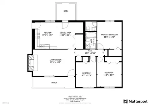 Floorplan - 3292 Canterbury Trl, Rex, GA 30273 photo 1 of 1
