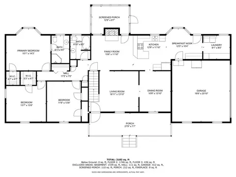 Floorplan - 85 Creekside Ln, Covington, GA 30016 photo 1 of 4