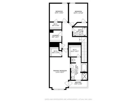 Floorplan - 201 Hydrangea Ct #12, Austell, GA 30168 photo 2 of 3