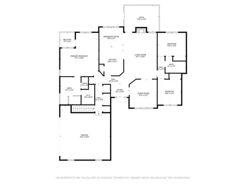 Floorplan - 3483 Flat Run Dr, Bethlehem, GA 30620 photo 2 of 3