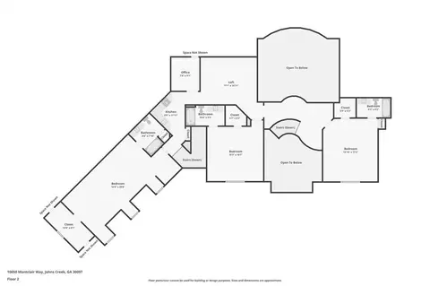 Floorplan - 10650 Montclair Way, Duluth, GA 30097 photo 1 of 4