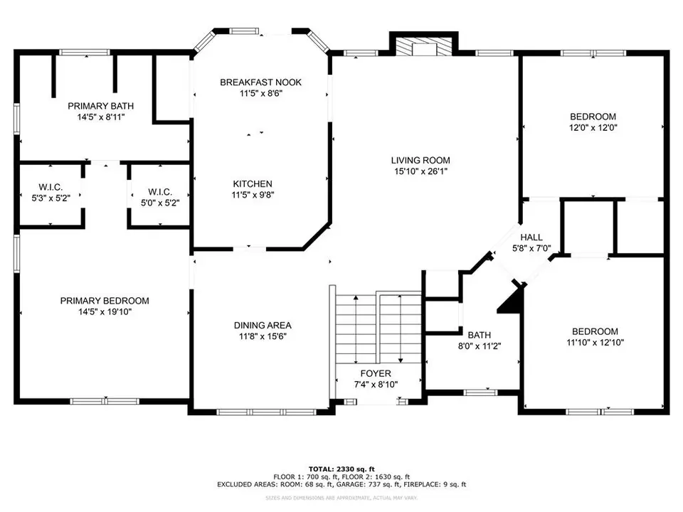 Floorplan - 117 Banyon Ct, Waleska, GA 30183 photo 2 of 3
