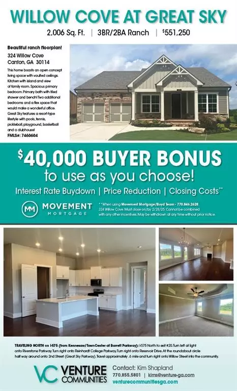 324 Willow Cv, Canton, GA 30114