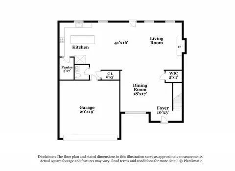 Floorplan - 4041 Windsor Trl, Gainesville, GA 30506 photo 1 of 2