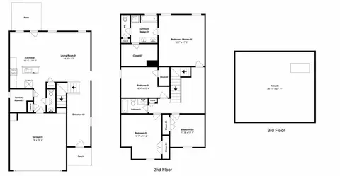 Floorplan - 11719 Brightside Pkwy, Hampton, GA 30228 photo 1 of 1