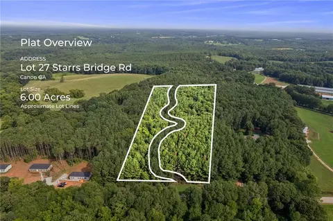 0 Starrs Bridge Rd, Canon, GA 30520