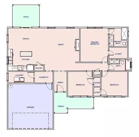 Floorplan - 1484 Daniel Rd, Demorest, GA 30535 photo 1 of 1