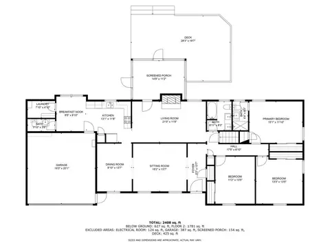 Floorplan - 2947 Dunnington Cir, Chamblee, GA 30341 photo 1 of 3