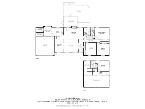 Floorplan - 2947 Dunnington Cir, Chamblee, GA 30341 photo 3 of 3