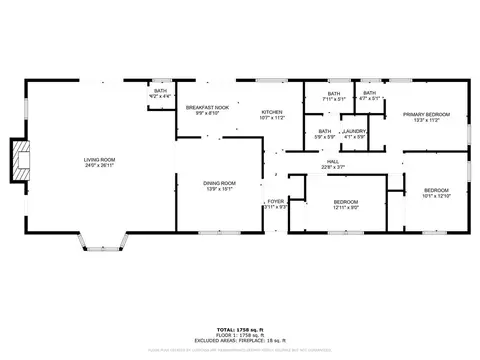 Floorplan - 180 Sears Cir, Covington, GA 30016 photo 1 of 2