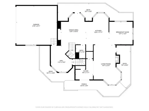 Floorplan - 812 Riverdale Rd, Toccoa, GA 30577 photo 1 of 5
