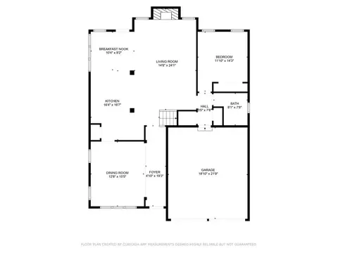 Floorplan - 12469 Danesfeld Dr, Milton, GA 30004 photo 1 of 3