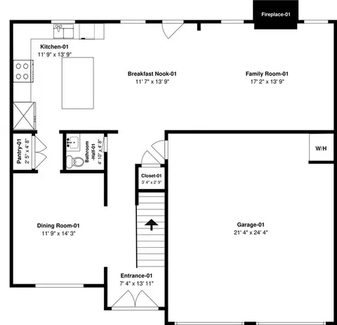 Floorplan - 4950 Summersun Dr, Morrow, GA 30260 photo 1 of 3