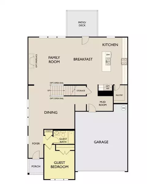 Floorplan - 470 Silverleaf Trl, Bethlehem, GA 30620 photo 1 of 2