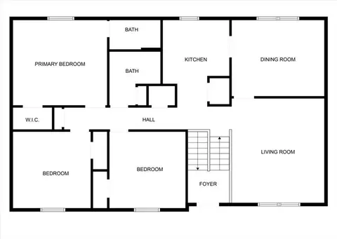 Floorplan - 7012 Winter Woods Ct, Morrow, GA 30260 photo 2 of 3