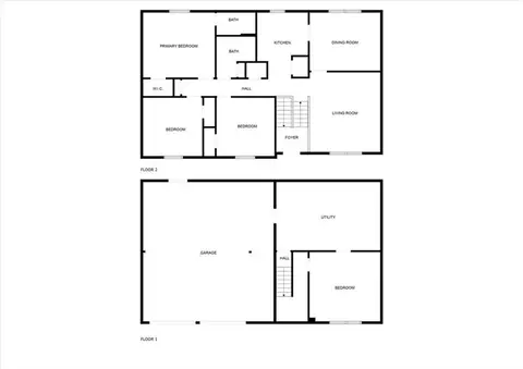 Floorplan - 7012 Winter Woods Ct, Morrow, GA 30260 photo 3 of 3