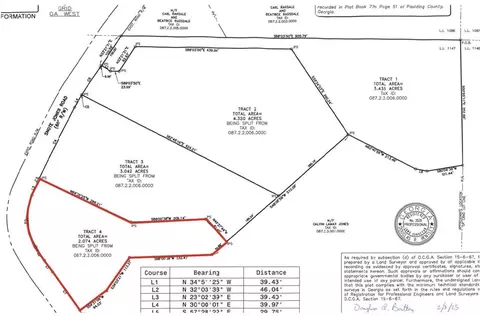 lot4 Snote Jones Rd, Dallas, GA 30132