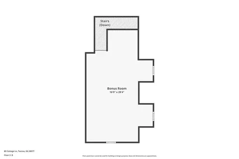 Floorplan - 80 Cottage Ln, Toccoa, GA 30577 photo 5 of 5