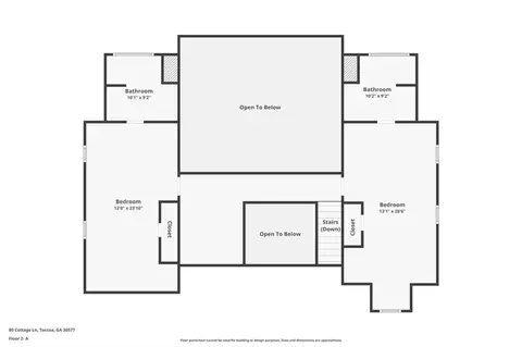 Floorplan - 80 Cottage Ln, Toccoa, GA 30577 photo 4 of 5