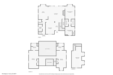 Floorplan - 80 Cottage Ln, Toccoa, GA 30577 photo 2 of 5