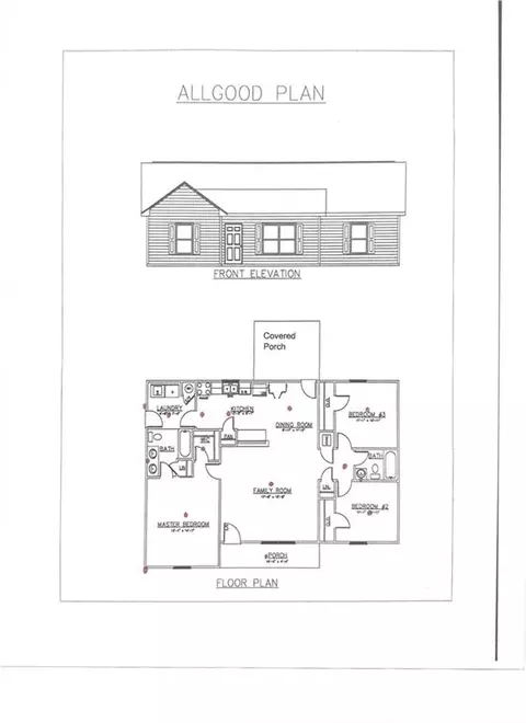 Floorplan - 1765 Harmony Rd, Temple, GA 30179 photo 2 of 2