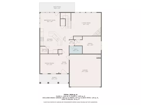 Floorplan - 450 Hammersmith Dr, Suwanee, GA 30024 photo 1 of 3