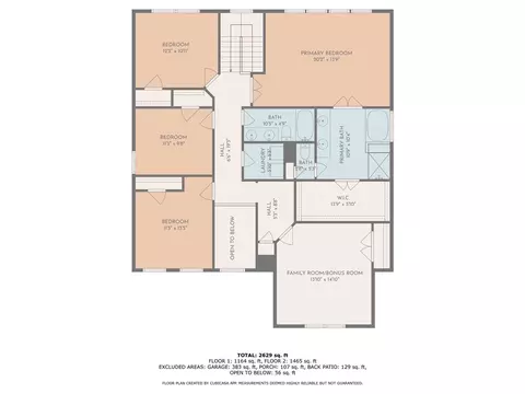Floorplan - 450 Hammersmith Dr, Suwanee, GA 30024 photo 2 of 3