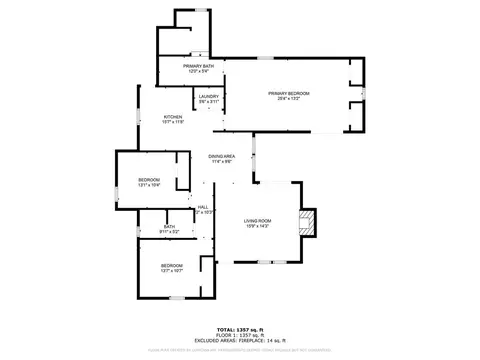 Floorplan - 1615 Enchanted Forest Dr, Conley, GA 30288 photo 1 of 1