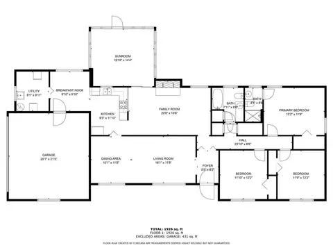 Floorplan - 110 Otelia Ln, Covington, GA 30014 photo 1 of 1