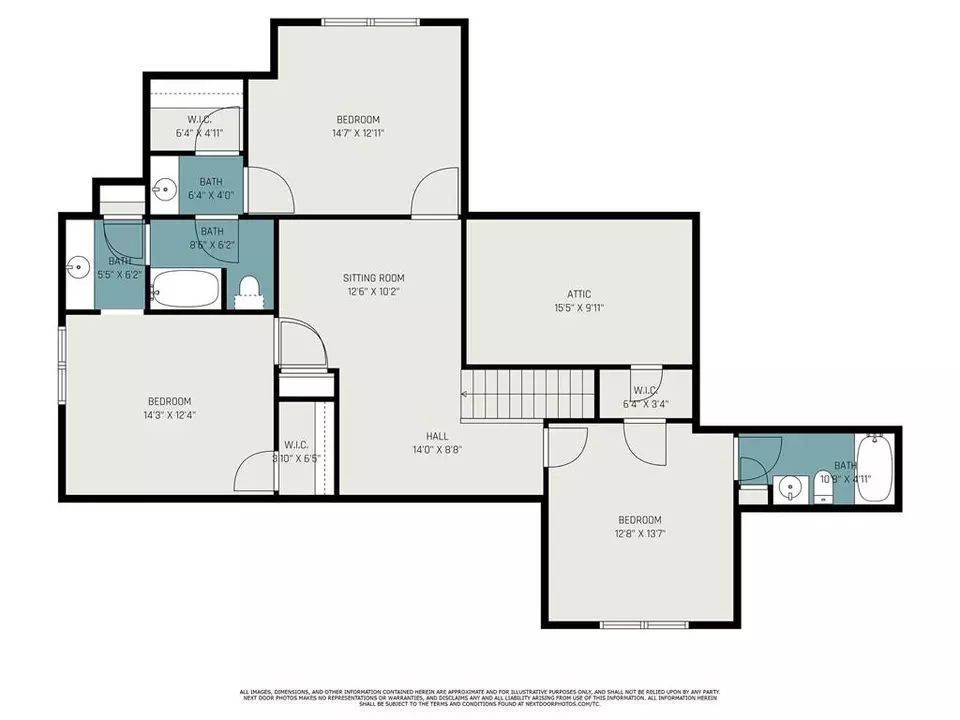 Floorplan - 1495 Old Hunters Lake Dr, Marietta, GA 30062 photo 3 of 3