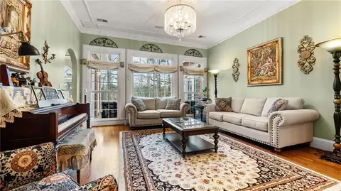 Living - 5560 Stoneleigh Dr, Suwanee, GA 30024 photo 3 of 5