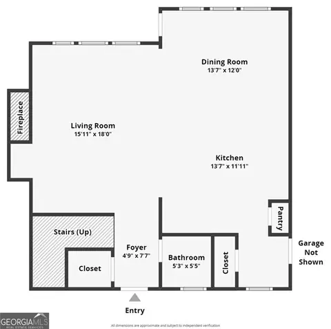 Floorplan - 99 Cedar Dr, Pendergrass, GA 30567 photo 1 of 2