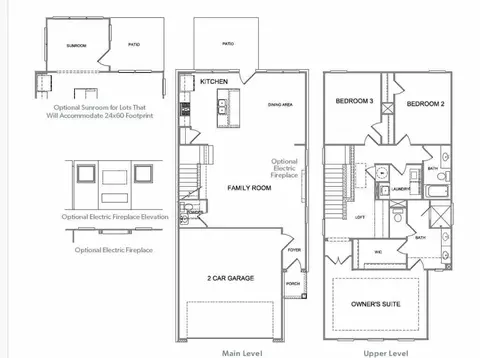 Floorplan - 1954 William Glen St, Dacula, GA 30019 photo 1 of 1