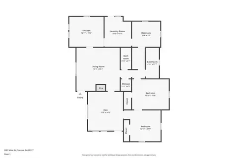 Floorplan - 1097 Mize Rd, Toccoa, GA 30577 photo 2 of 2