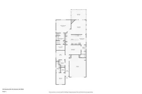 Floorplan - 332 Rosshandler Rd, Suwanee, GA 30024 photo 1 of 1