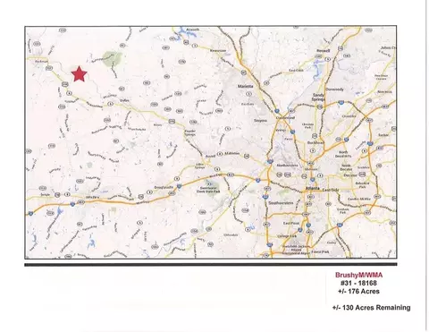 0 Brushy Mtn, Braswell, GA 30153