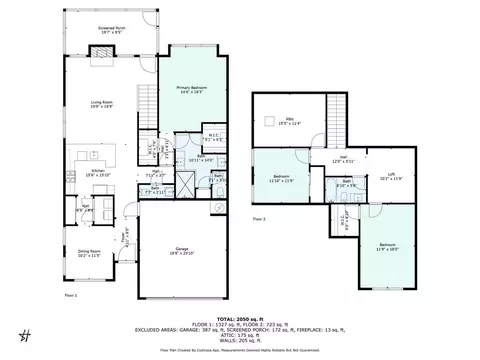 Floorplan - 214 Misty View Dr, Canton, GA 30114 photo 2 of 6